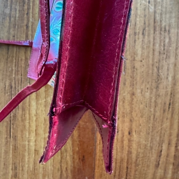 Vintage Genuine Leather Animal Long Strap Made in India Purse - Picture 4 of 13